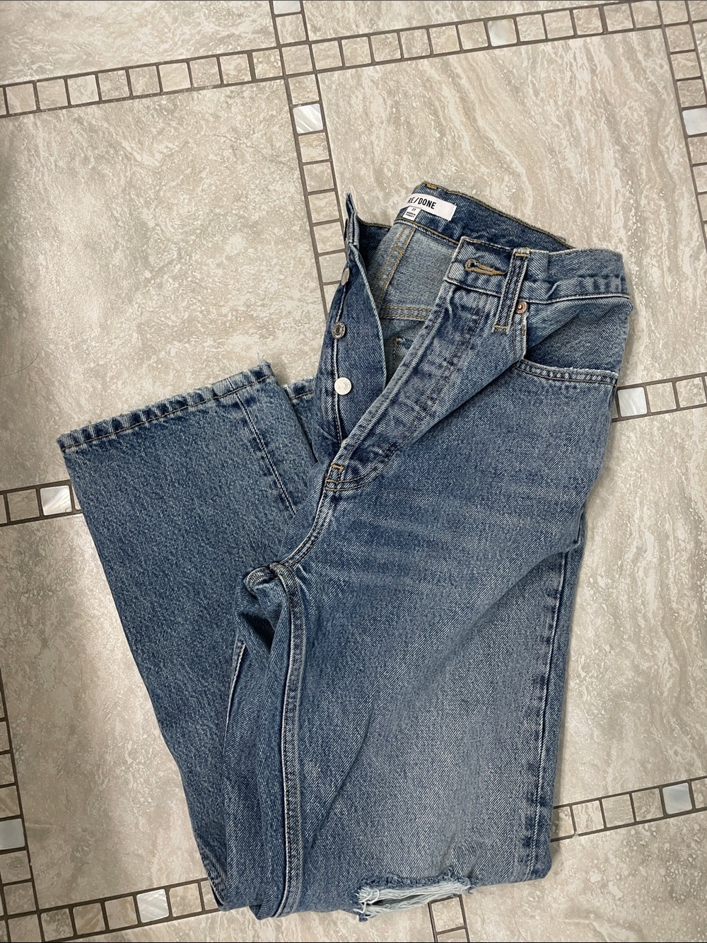 Re/Done 70’s Ultra Stovepipe Jeans
